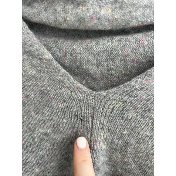 Claudia Nichole Women's 100% Cashmere Poncho Sweater Topper O/S Soft Luxury - Picture 6 of 6